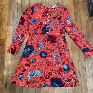 LOFT floral print dress